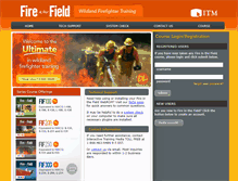 Tablet Screenshot of fireinthefield.net